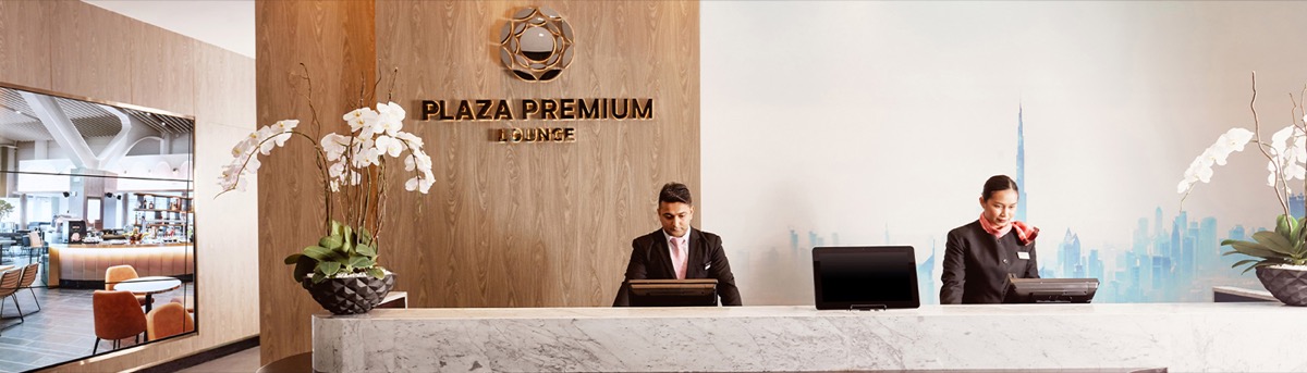 Plaza Premium Lounge di Dubai · DXB