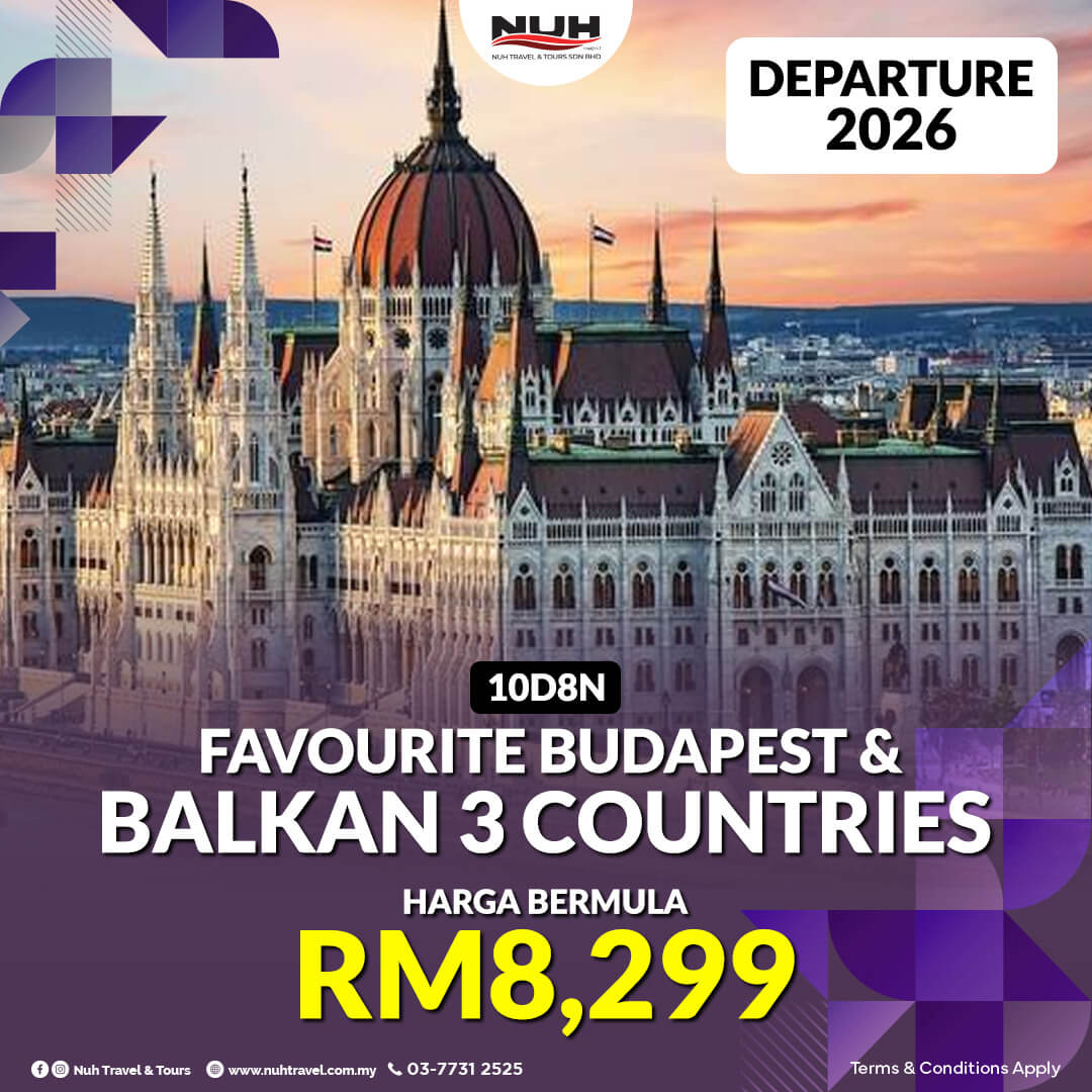 Pakej Balkan Budapest