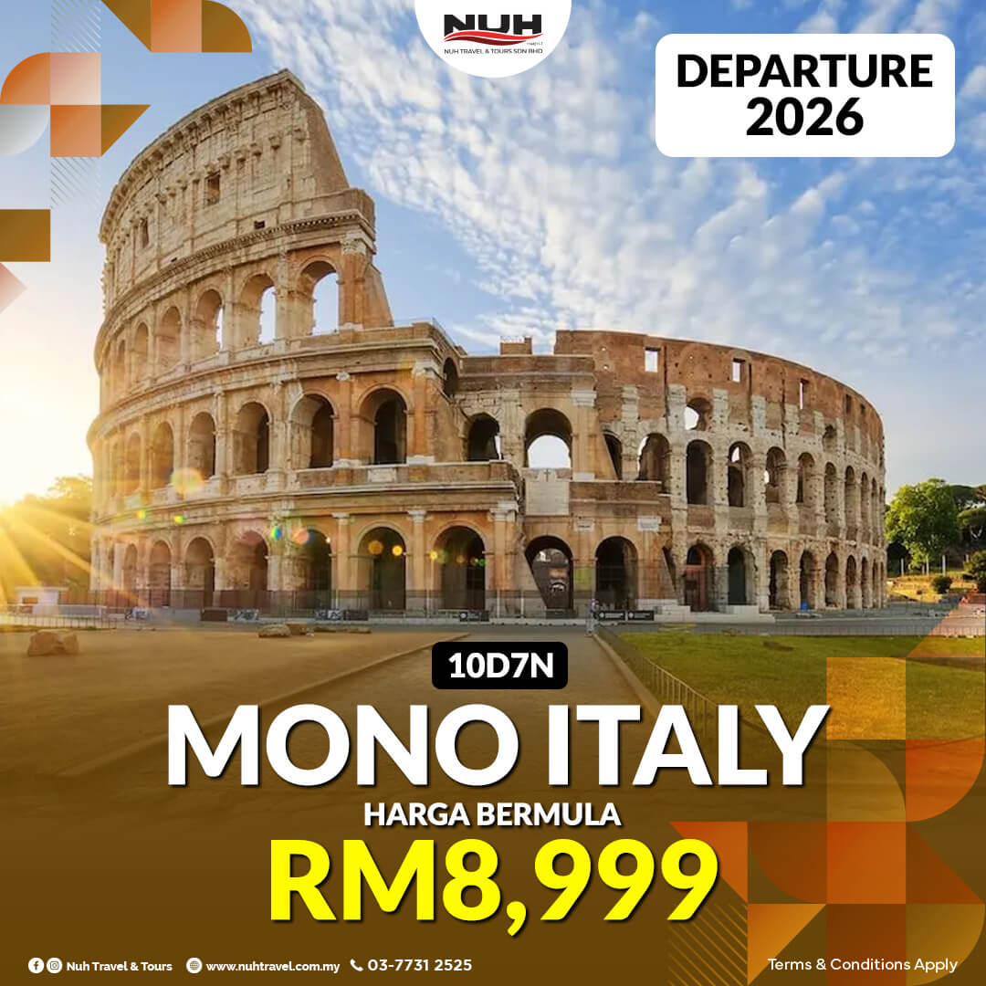 Pakej Italy