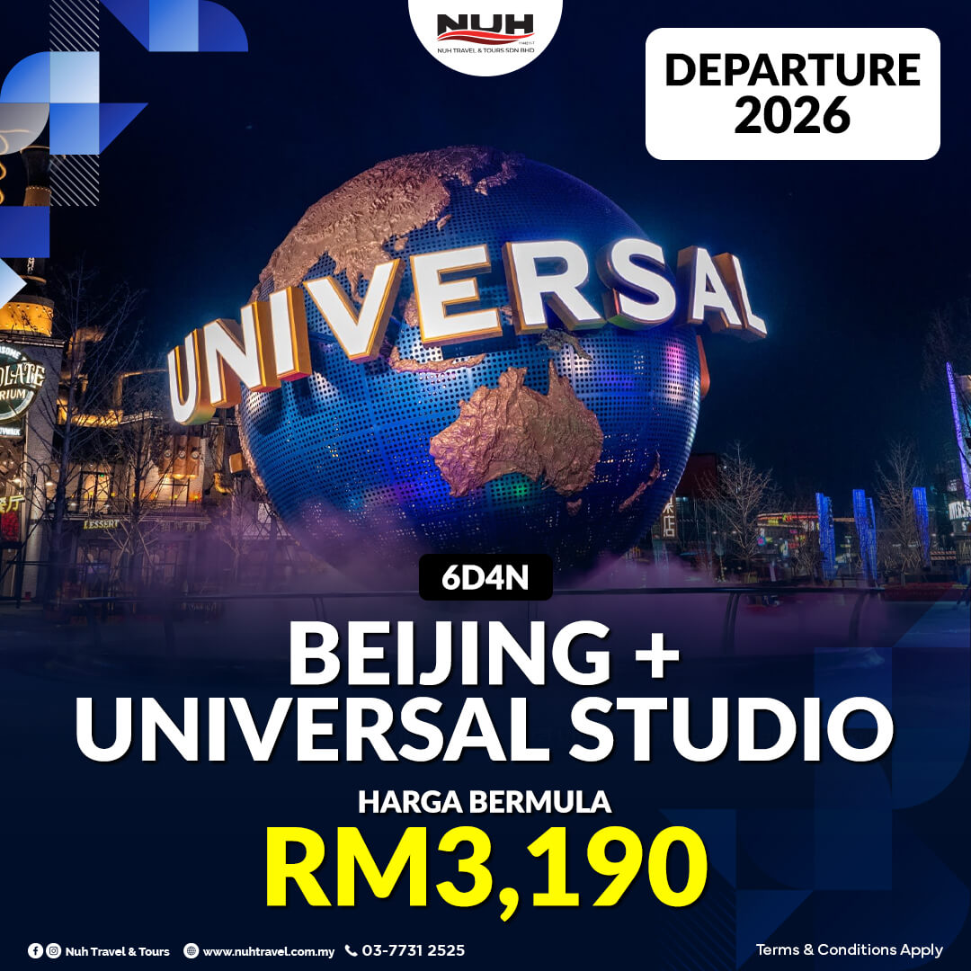 Pakej Beijing Universal Studio