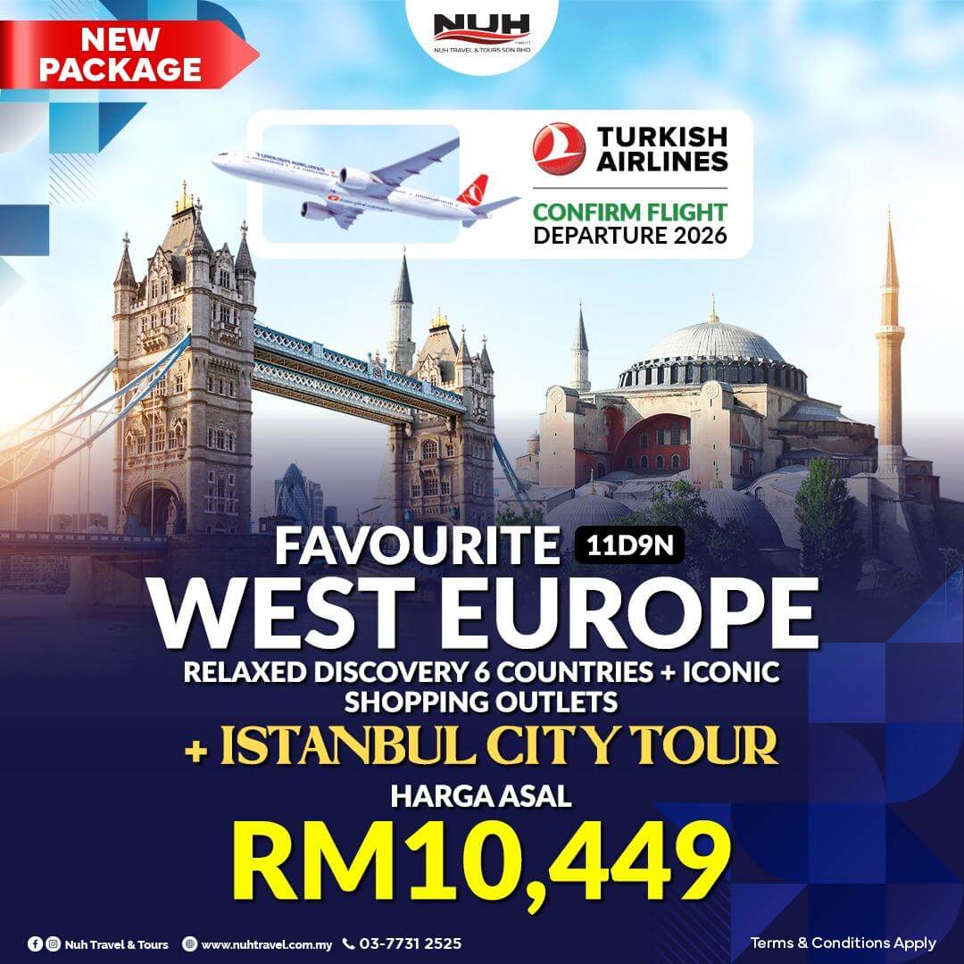 Pakej Swiss Milan & Istanbul