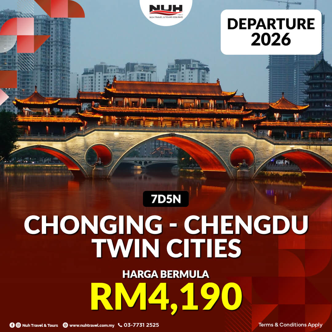 Pakej Chongqing & Chengdu