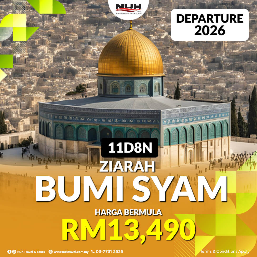 Pakej Ziarah Bumi Syam