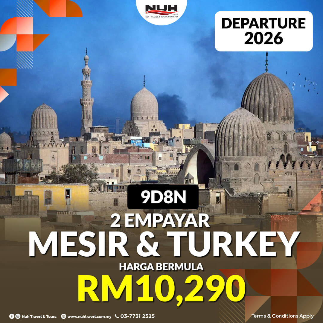 Pakej 2 Empayar Mesir & Turkey