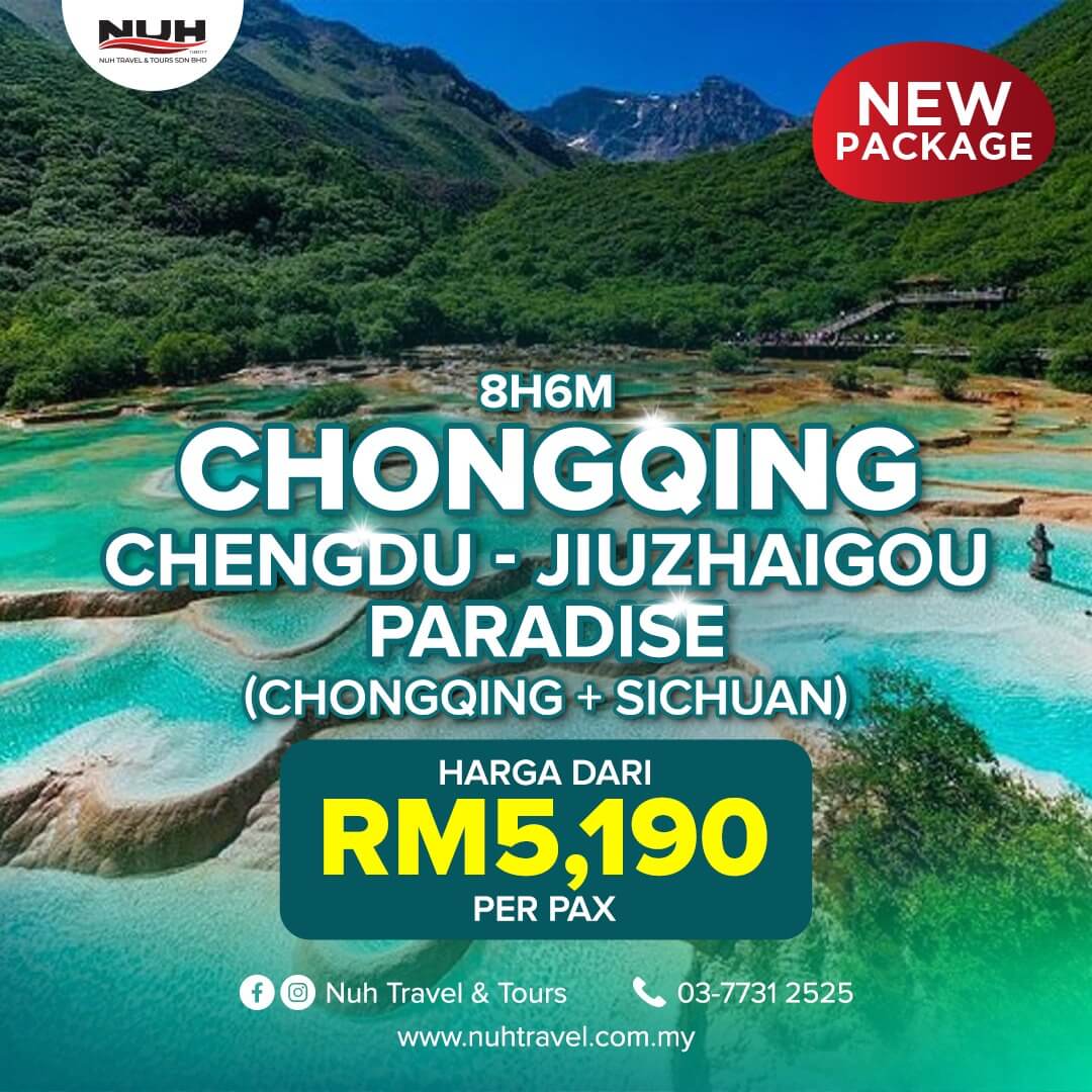 Pakej ke Chongqing Chengdu