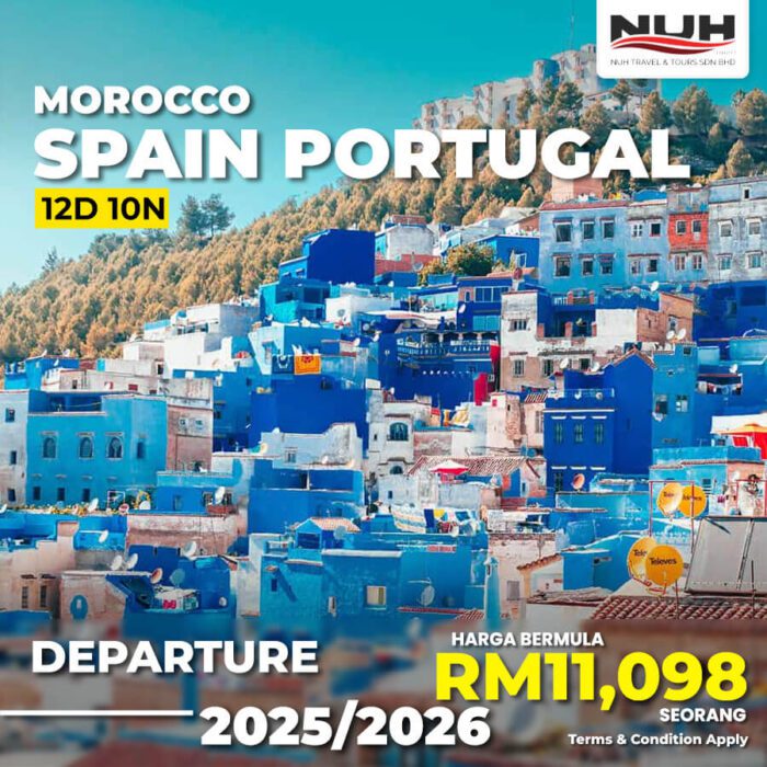 12D10N MOROCCO SPAIN PORTUGAL