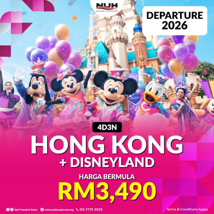 4D3N HONG KONG + DISNEYLAND