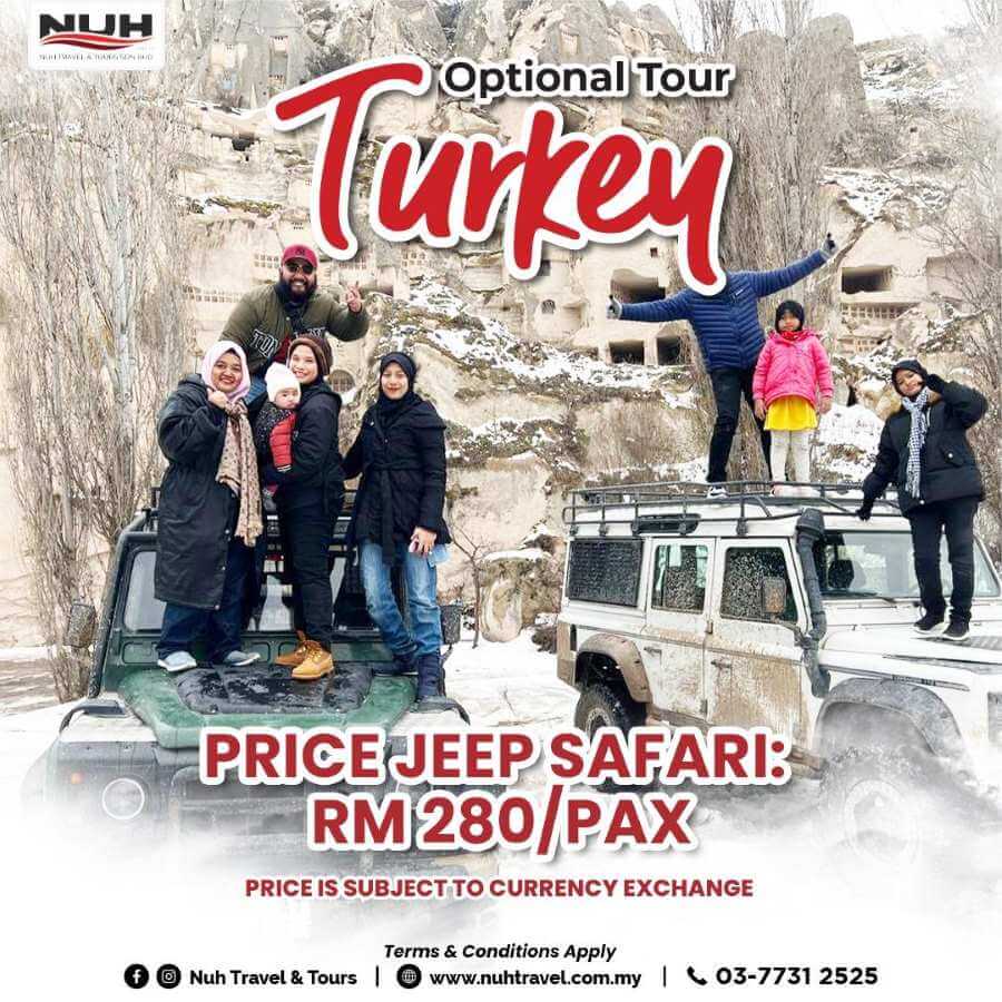 Jeep Safari 4 pax