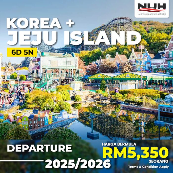 6D5N KOREA + JEJU ISLAND
