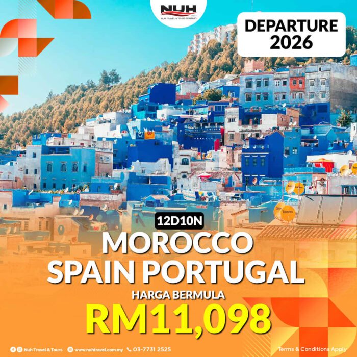 12D10N MOROCCO SPAIN PORTUGAL