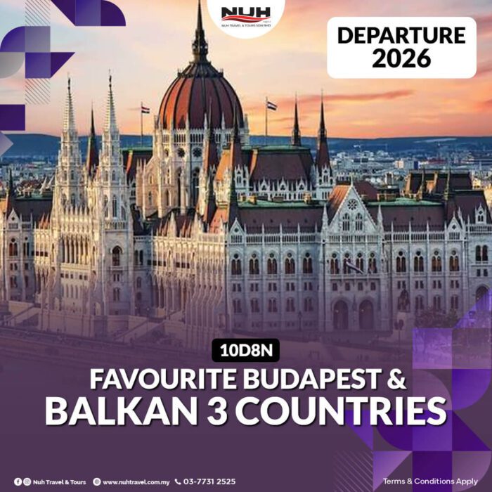 10D8N FAVOURITE BUDAPEST & BALKAN 3 COUNTRIES no price