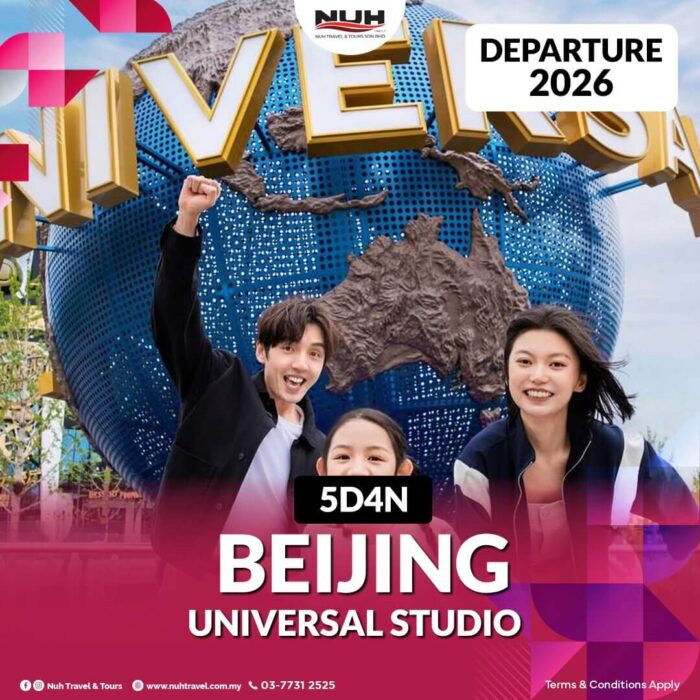 5D4N BEIJING UNIVERSAL STUDIO
