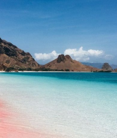 lombok pink beach